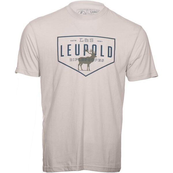 Leupold Bull Elk Short Sleeve Shirt Sand 2XL