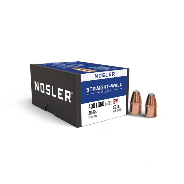 Nosler Straight Wall Rifle Bullets .400 Legend .400″ 215 gr 50/ct