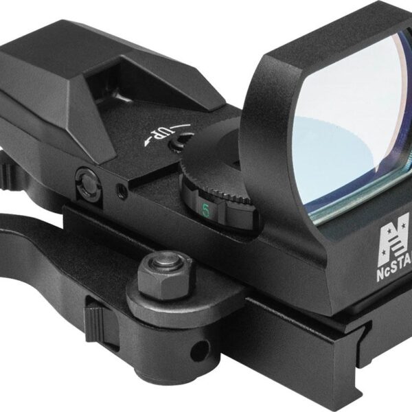 NcStar Red Four Reticle Reflex – QR Mount – Black