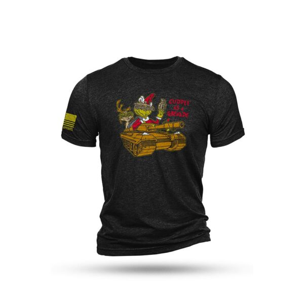 Nine Line Grinch Triblend Short Sleeve Shirt Black 2XL