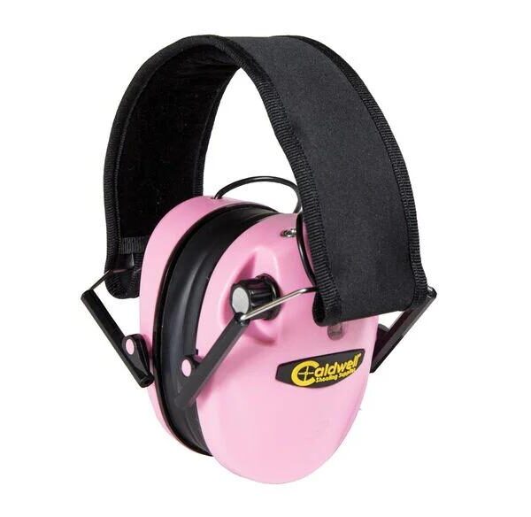 Caldwell E-MAX Low Profile Hearing Protection – Pink