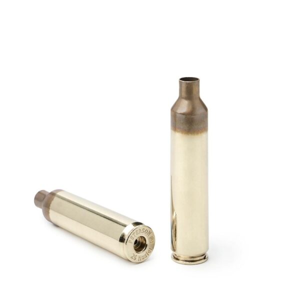 Peterson Unprimed Rifle Brass 26 Nosler – 50/ct