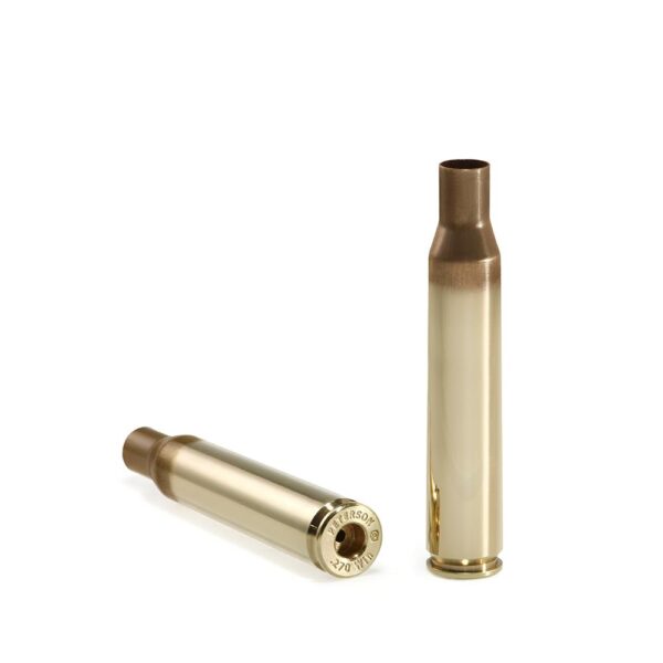 Peterson Unprimed Rifle Brass 270 Win – 50/ct