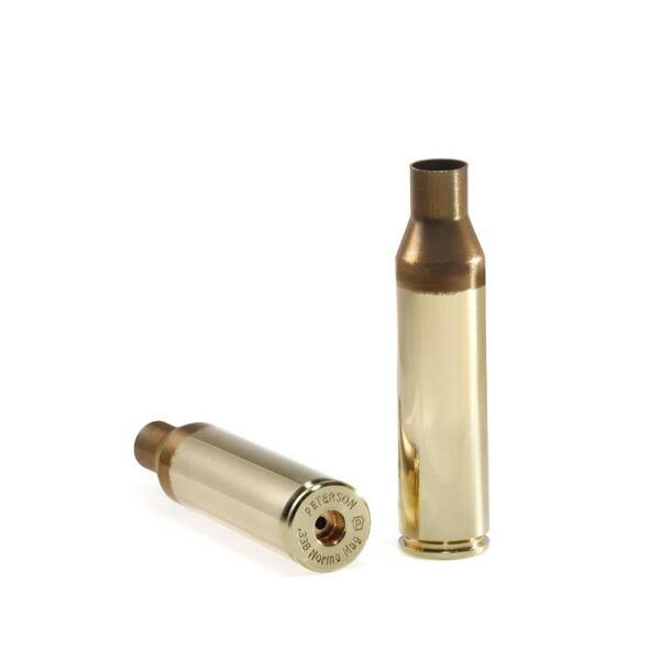 Peterson Unprimed Rifle Brass 338 Norma – 50/ct