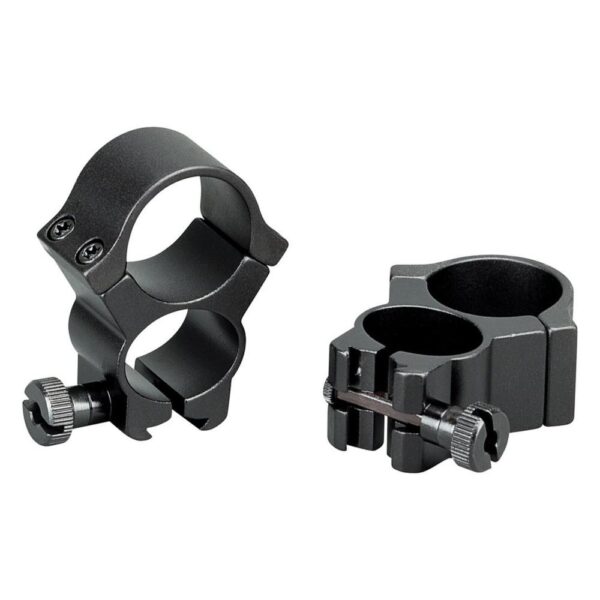 Redfield See Through Scope Rings .22 cal 3/8″ Dovetail Black 2/ct