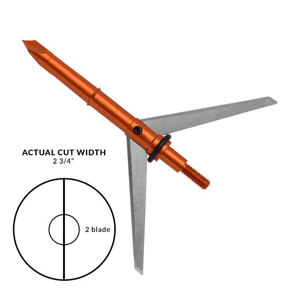 Dead Ringer Super Freak Extreme Broadhead 100gr 2 Blades