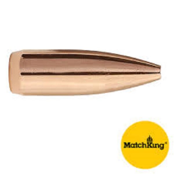 Sierra MatchKing High Velocity Rifle Bullets .22 cal .224″ 52 gr HPBT MATCH 100/ct