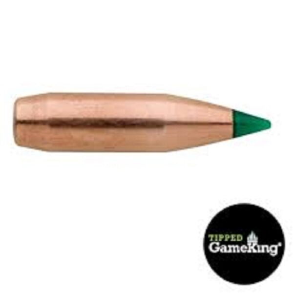Sierra Tipped GameKing Rifle Bullets .22 cal .224″ 64 gr High Velocity BT 500/ct