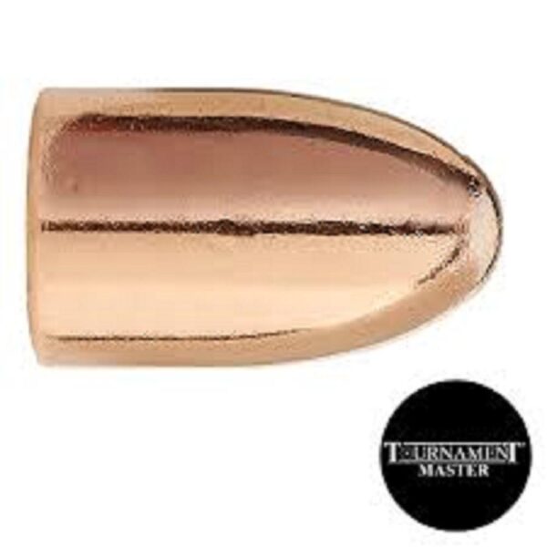 Sierra Tournament Master Handgun Bullets .355/9mm .355″ 125 gr FMJ 100/ct
