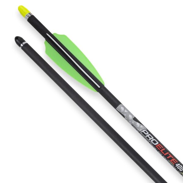 Tenpoint Pro Elite 400 Carbon Arrows 20″ w/ Alpha-Nock HP .003″ 6/pk