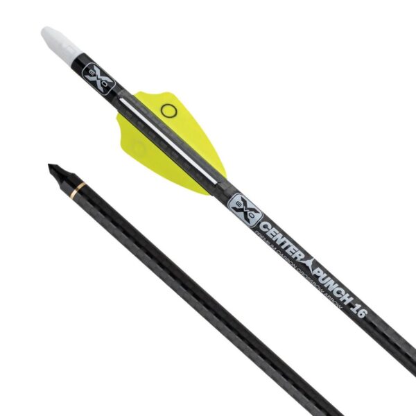 Ten Point EVO-X CenterPunch 16 Carbon Arrows 16″ w/ Alpha-Nocks .001″