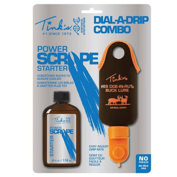 Tink’s Dial-A-Dripper Mock Scrape Starter Kit 4 oz Bottle