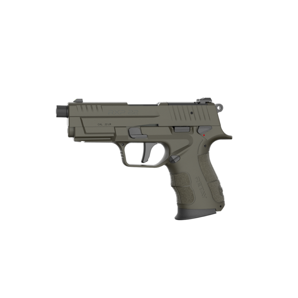 Retay RXP22 Handgun .22 LR 10rd Magazines(2) 4″ Threaded Barrel OD Green Frame/Slide