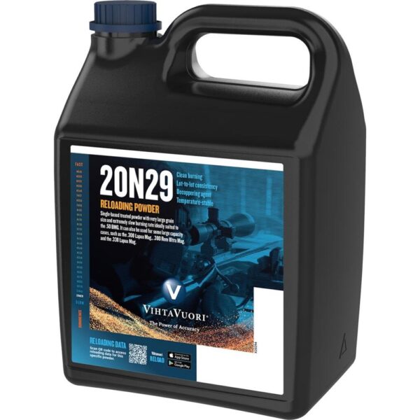 Vihtavuori 20N29 Rifle Powder – 8lbs
