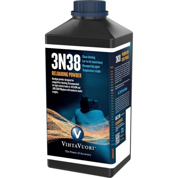 Vihtavuori 3N38 Handgun Powder – 1lbs