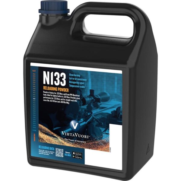 Vihtavuori N133 Rifle Powder – 8lbs