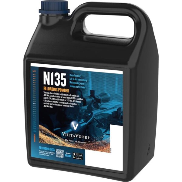 Vihtavuori N135 Rifle Powder – 8lbs