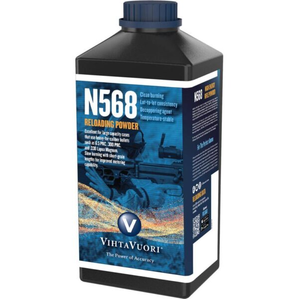 Vihtavuori N568 Rifle Powder – 1lbs