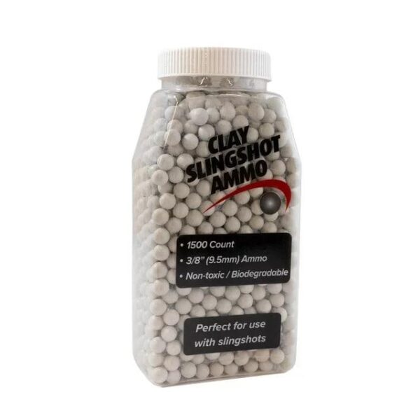 DAC Clay Slingshot Ammo 1500/ct