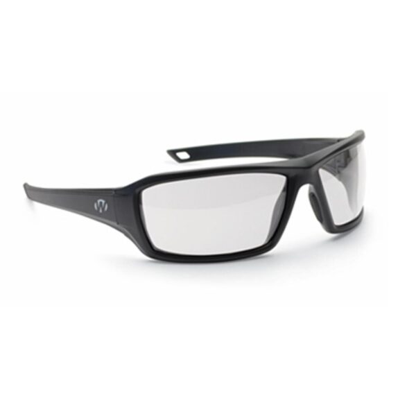 Walker’s IKON Forge Shooting Glasses Black with Clear Lens