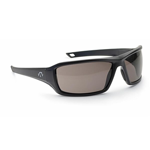 Walker’s IKON Forge Shooting Glasses Black with Smoke Lens