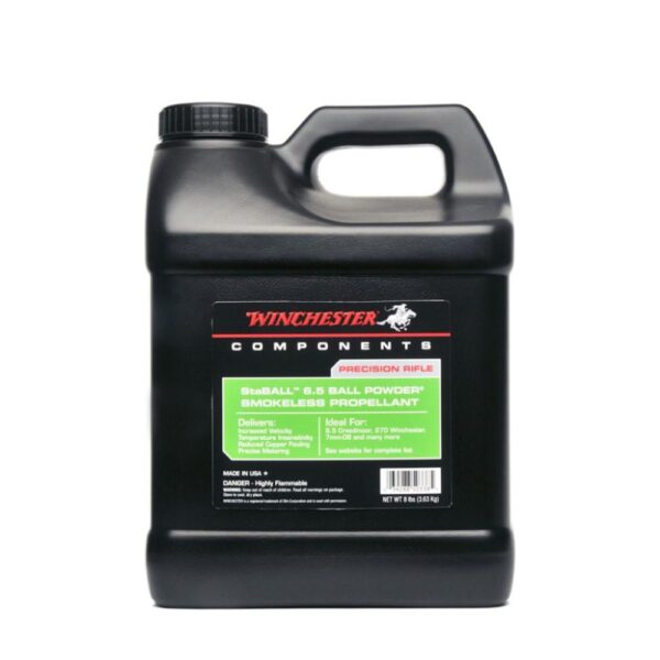 Winchester StaBall 6.5 Precision Rifle Propellant 8lbs