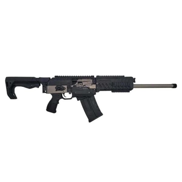 Fostech Origin 12 Gen 2 Shotgun 12 ga 5rd Magazine 18.5″ M22 X .75 -6G Threaded Barrel Black Nickel