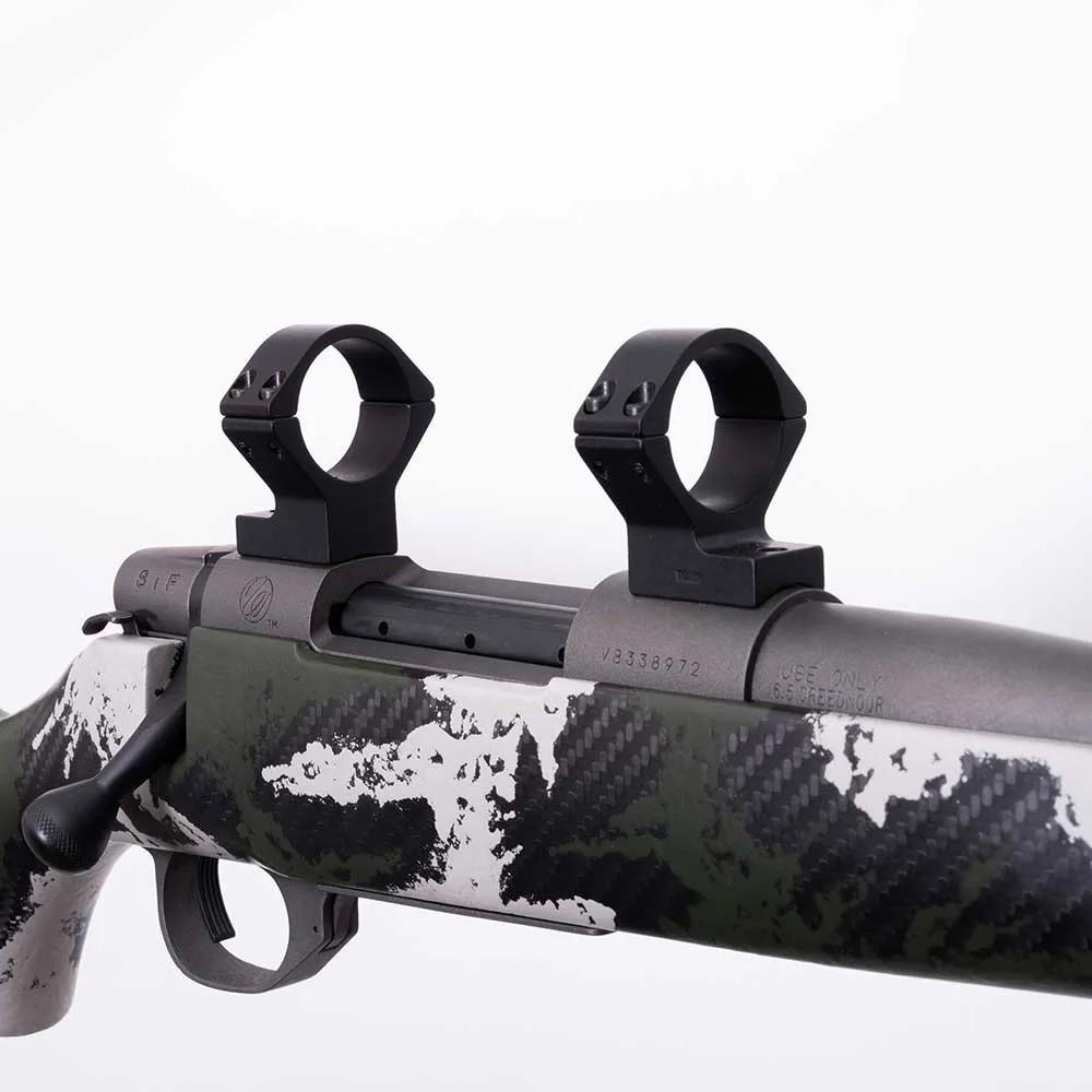 Weatherby Vanguard 2-Piece Lightweight Scope Mount Long & Short Action 1" Low Black