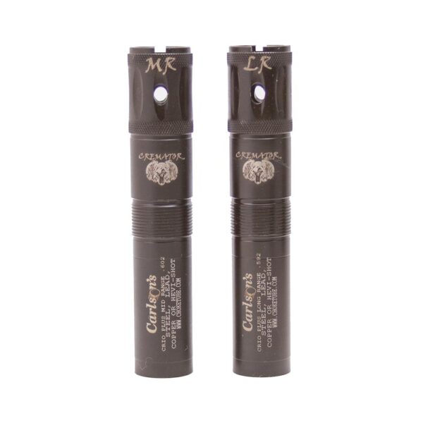 Carlson’s Cremator Waterfowl Mid and Long Range Ported Choke Tubes for 20 ga Benelli Crio/Crio Plus 2/ct