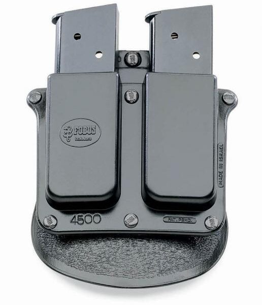 Fobus .45 Double Magazine Paddle Pouch Single Stack