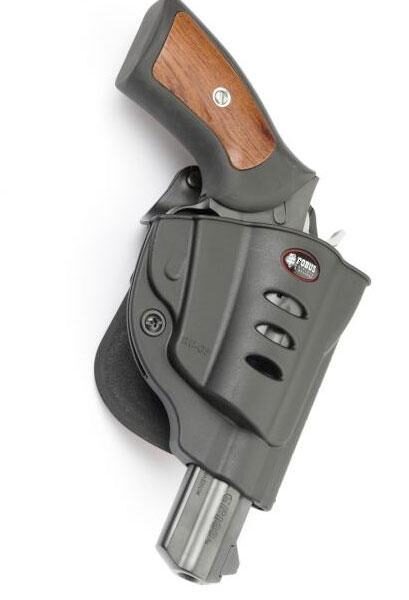 Fobus Evolution Series Paddle Holster For Ruger GP100 in Black Right Hand