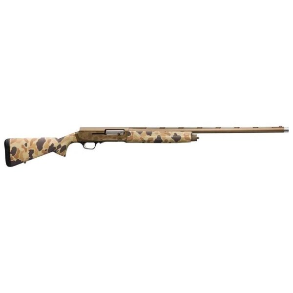 Browning A5 Wicked Wing Shotgun 12 ga 3.5″ Chamber 4rd Magazine 28″ Barrel Vintage Tan Camo