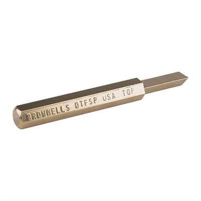 DOVETAIL FRONT SIGHT DRIFT PUNCH .280” BASE WIDTH BRASS