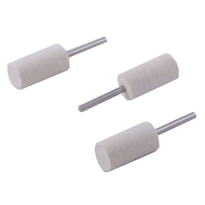 MANDREL MOUNTED FELT BOB SQUARE 1”X1/2” 3 PACK