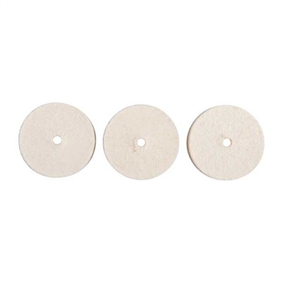 UNMOUNTED FELT BOB SQUARE 1”X3/8” 3 PACK