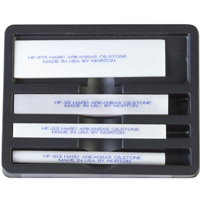 GUNSMITH’S PREMIUM HARD ARKANSAS STONE FILE SET
