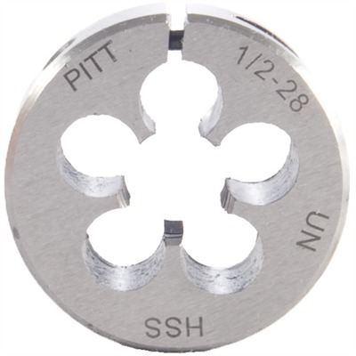 FLASH SUPPRESSOR ROUND DIE 1” DIA, 1/2”-28 TPI FOR AR-15-M16