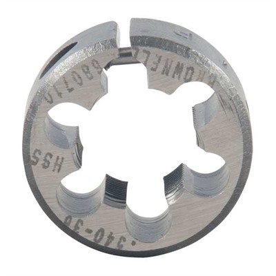 REVOLVER BBL/FRAME DIE 1” DIA. 5/40”-35 TPI FOR S&W K FRAME