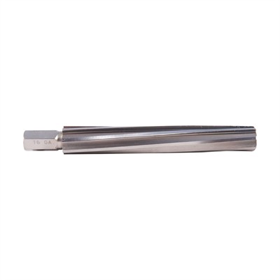 SPIRAL FLUTE LONG FORCING CONE REAMER, 16 GAUGE, 1/2” HEX