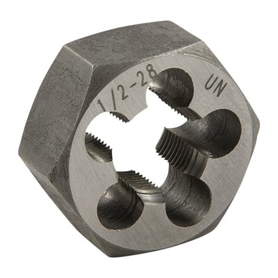 FLASH SUPPRESSOR HEX DIE 1” DIA, 1/2”-28 TPI FOR AR-15/M16