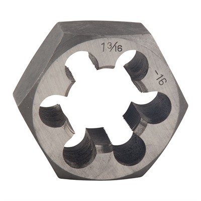 HEX DIE 1”DIA, 3/16”-16 TPI FOR AR-15/M16
