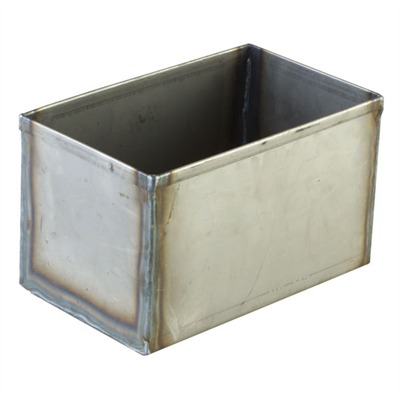 QUARTER BLUING TANK, 10” L X 6” H X 6” W, BLACK IRON