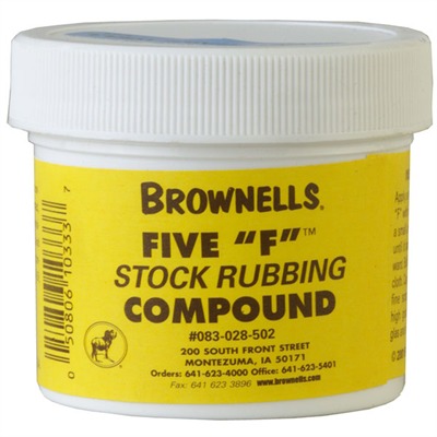 FIVE ”F” STOCK RUBBING COMPOUND 2OZ