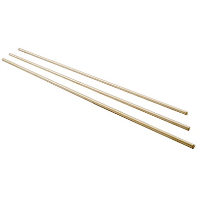 TUBE MAGAZINE, BRASS, .22LR, .350” OD X 24” L, 3 PACK