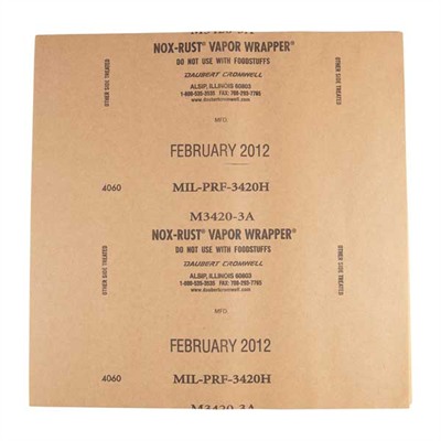 GUNWRAP PAPER, 12” X 12”, 50 SHEETS