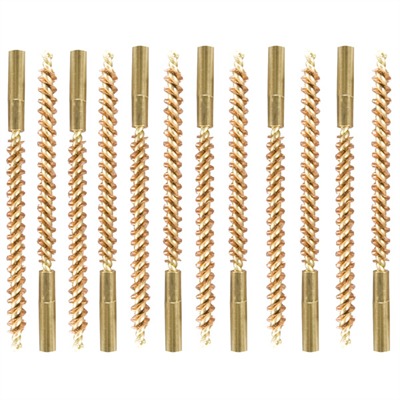 SPECIAL LINE DEWEY BRUSH, BRONZE, .22 CAL RF RIFLE, 12 PACK