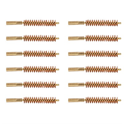 SPECIAL LINE DEWEY BRUSH, BRONZE, .416 CAL RIFLE, 12 PACK