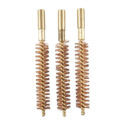 SPECIAL LINE DEWEY BRUSH, BRONZE, .45 CALIBER RIFLE, 3 PACK