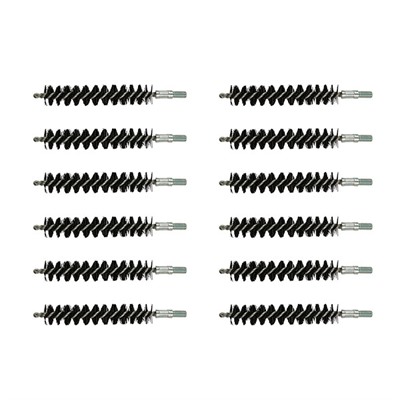 STANDARD LINE BRUSH, NYLON, .416 CALIBER PISTOL, 12 PACK