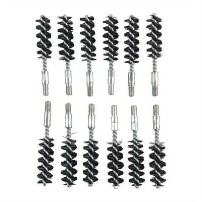 STANDARD LINE BRUSH, NYLON, .35 CALIBER PISTOL, 12 PACK